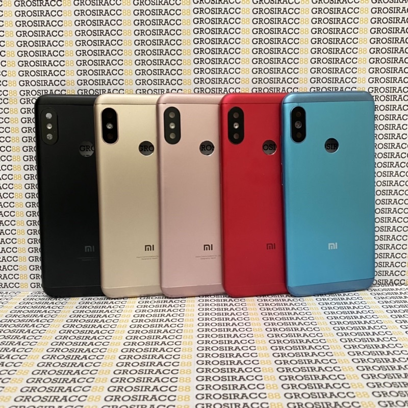 BACKDOOR BACKCOVER CASING TUTUP BELAKANG XIAOMI REDMI 6 PRO / MI A2 LITE