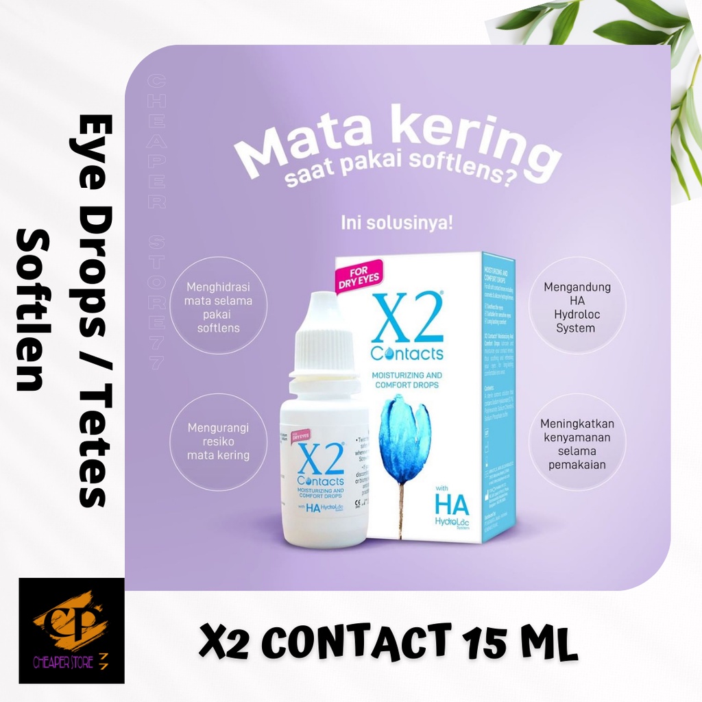 TETES MATA SOFTLENS X2 - CONTACTS 15 ML