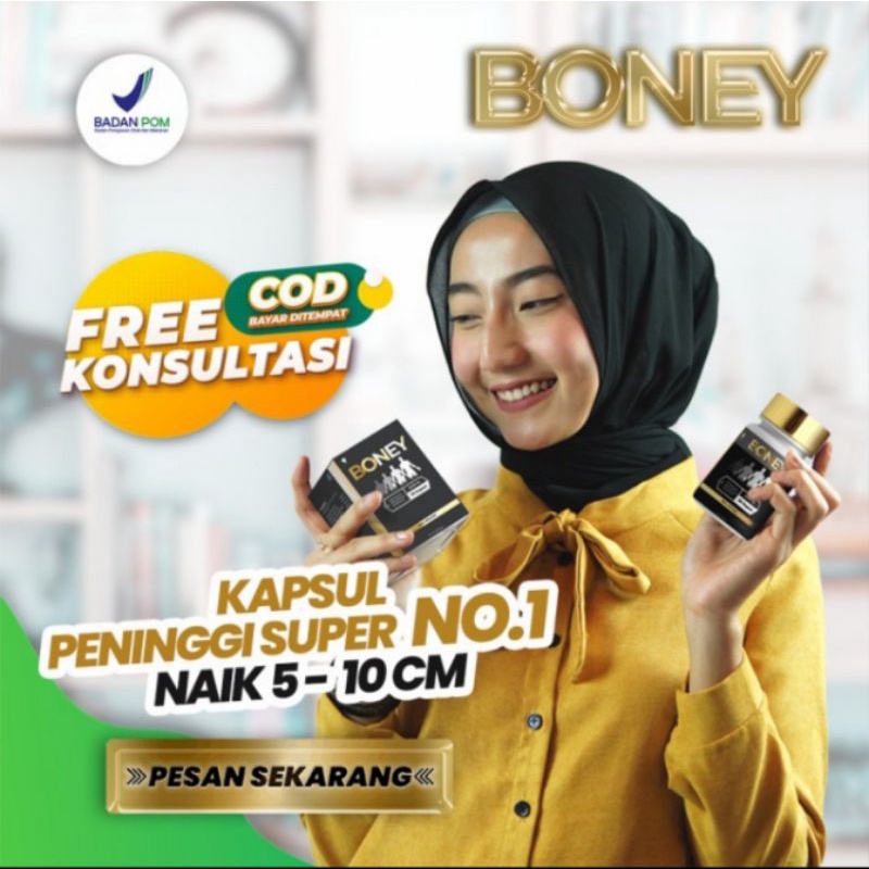 BONEY OBAT PENINGGI BADAN ASLI