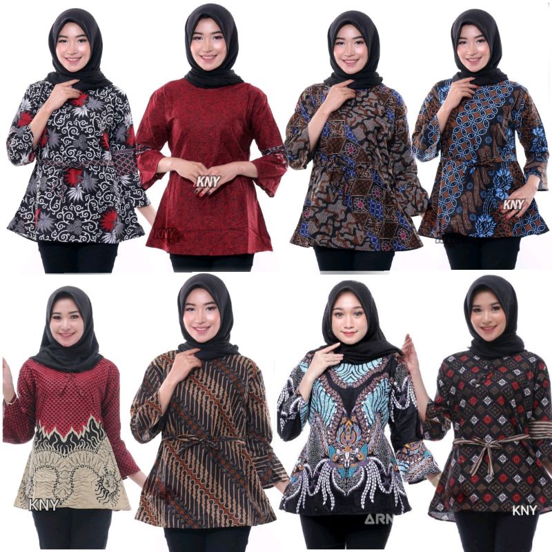 Atasna Batik Wanita PPBTK07 Modern Batik Cassual Atasanbatik Wanitabatik /Atasanwanita/Arkacolection