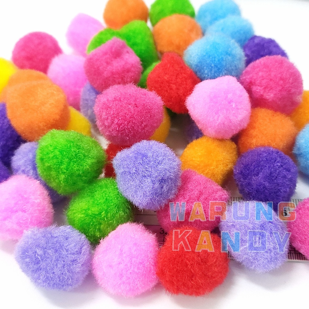 Pompom Polos 25mm PAK 1000Pc