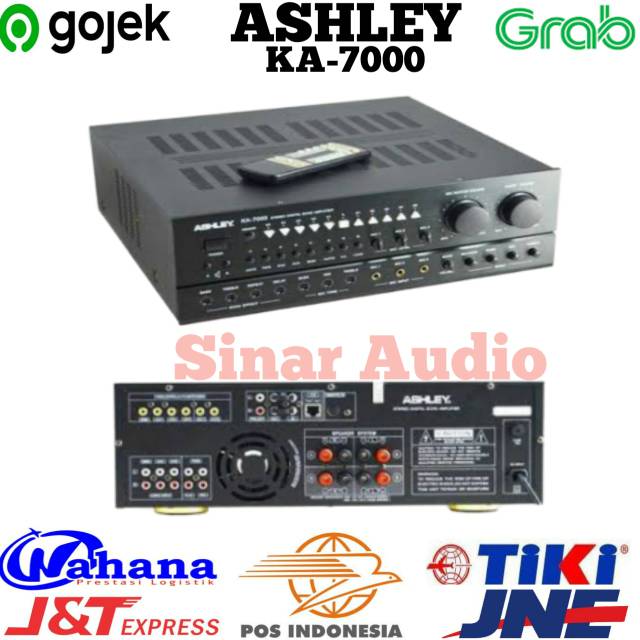 Amplifier Karaoke ASHLEY KA-7000 / KA 7000 Kualitas Terbaik Original