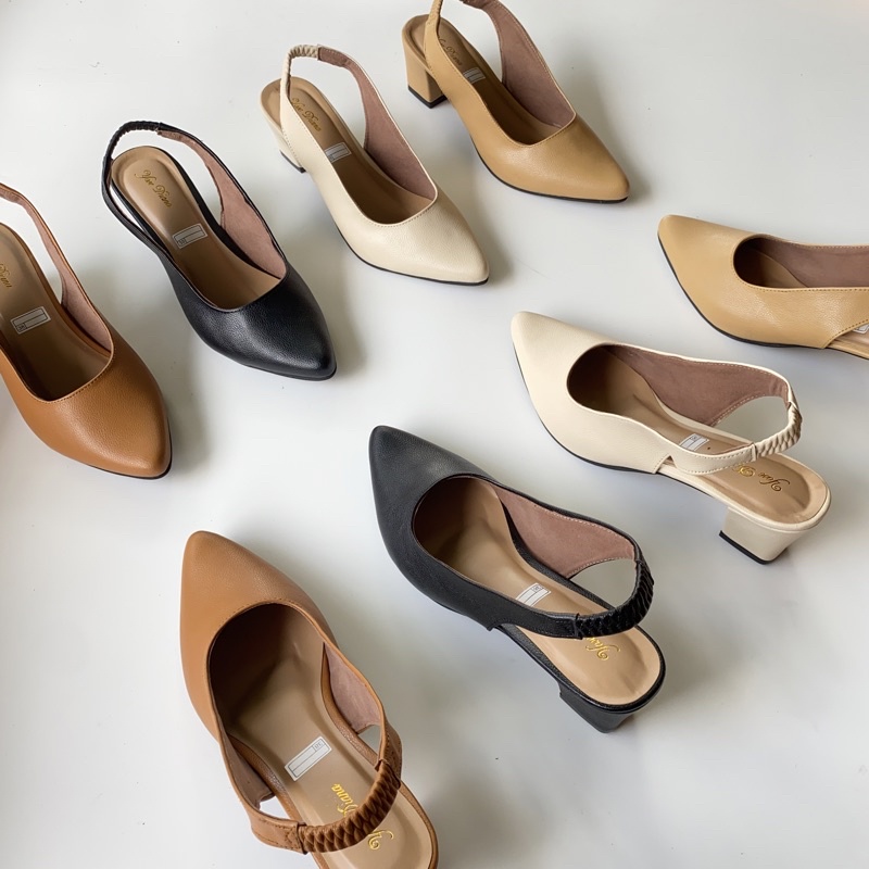 SEPATU KERJA WANITA MK-03 HEELS 5 CM ( PREMIUM )