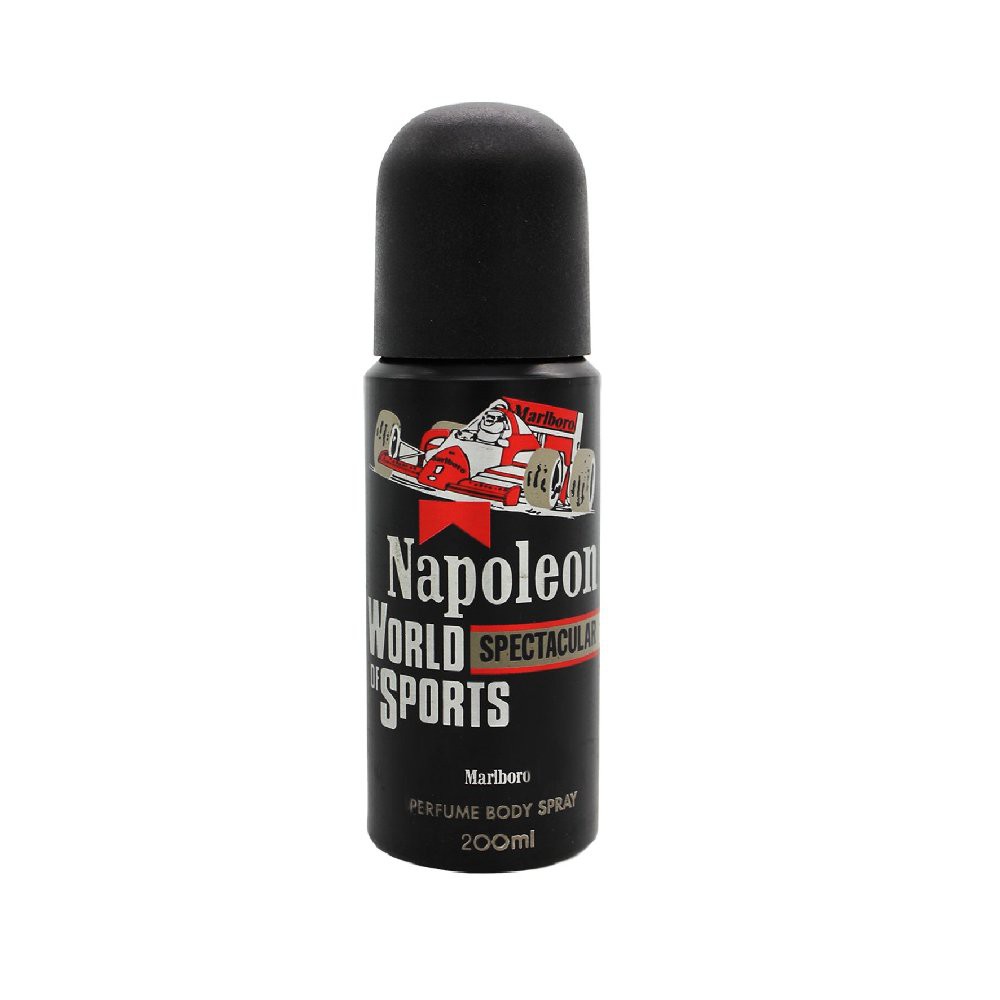Promo Napoleon Marlboro (200ml) Spectacular Hitam Parfum Deodorant Diskon