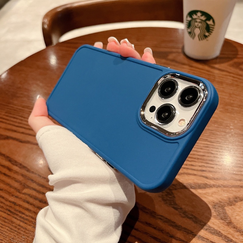 Soft Case Bahan Silikon Cair Tahan Banting Untuk iPhone 11 12 13 Pro MAX XS MAX XR 7 + 8 Plus SE 2020