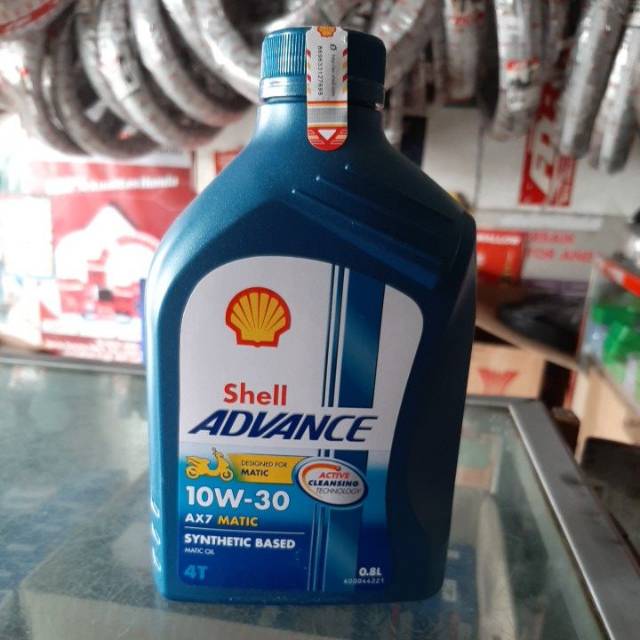 Oli shell matic Ax7 0,8 lt original