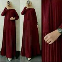 GAMIS PLISKET PITA / GAMIS MAXXY / BAJU MUSLIM / GAMIS DASI / DRES PLISKET