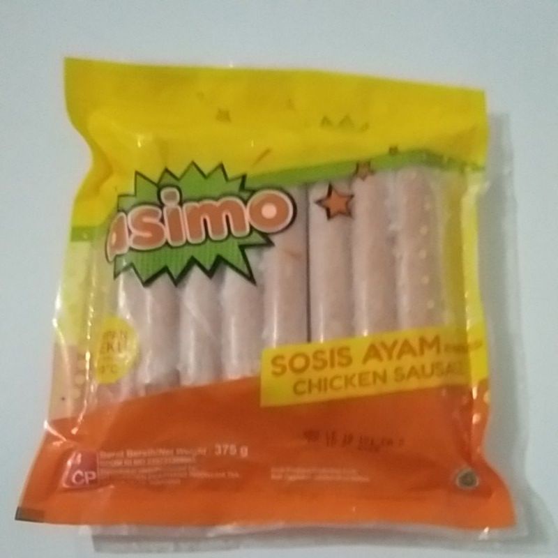 

Asimo sosis Ayam kombinasi 375g,isi 15pcs