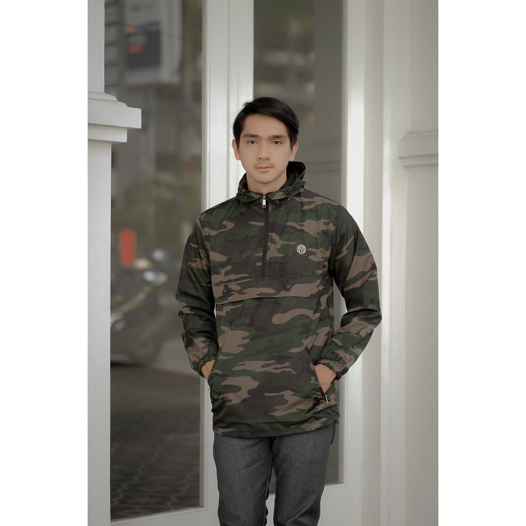 JAKET CAGOULE LORENG POLOS SALVIO HEXIA - JAKET PARASUT