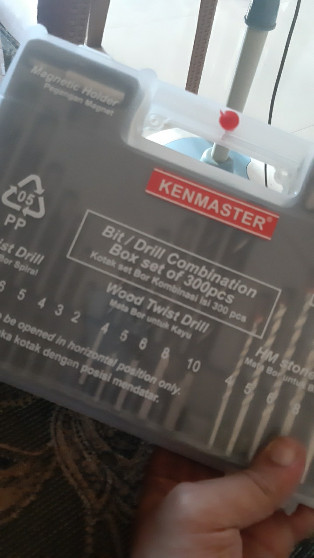 Mata Bor Set Kayu Besi Beton Obeng Fischer