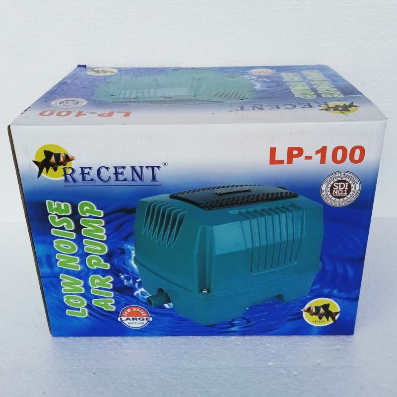 airpump RECENT LP 100 Aerator mesin pompa gelembung kolam breeder