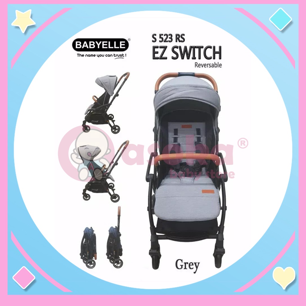 Stroller Babyelle EZ Switch S523 RS - Kereta Dorong Bayi ASOKA