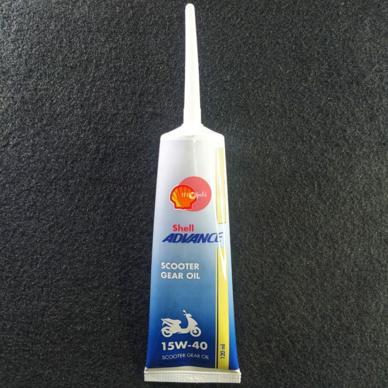 Jual OLI GARDAN SHELL ADVANCE Scooter Gear Oil 15W40, 120ml 120 ml