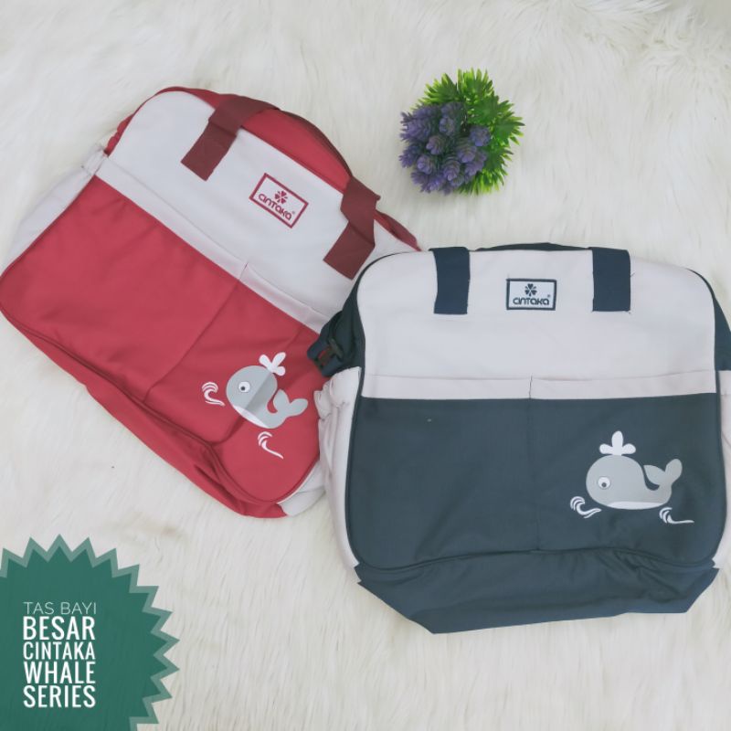 Cintaka Tas Bayi Besar Whale Series | Tas Besar Bayi | Tas Traveling Besar | Cintaka | Tas Bepergian