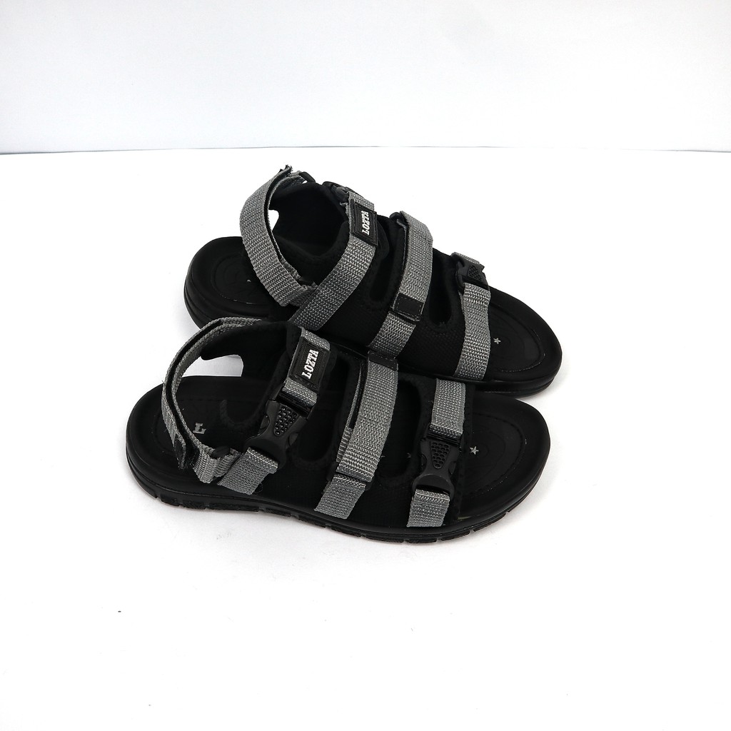 TERBARU NEW SANDALS MEN SANDAL GUNUNG PRIA CASUAL LOZTA ZARI TRIPEL WARNA GREY BLACK RED GREEN