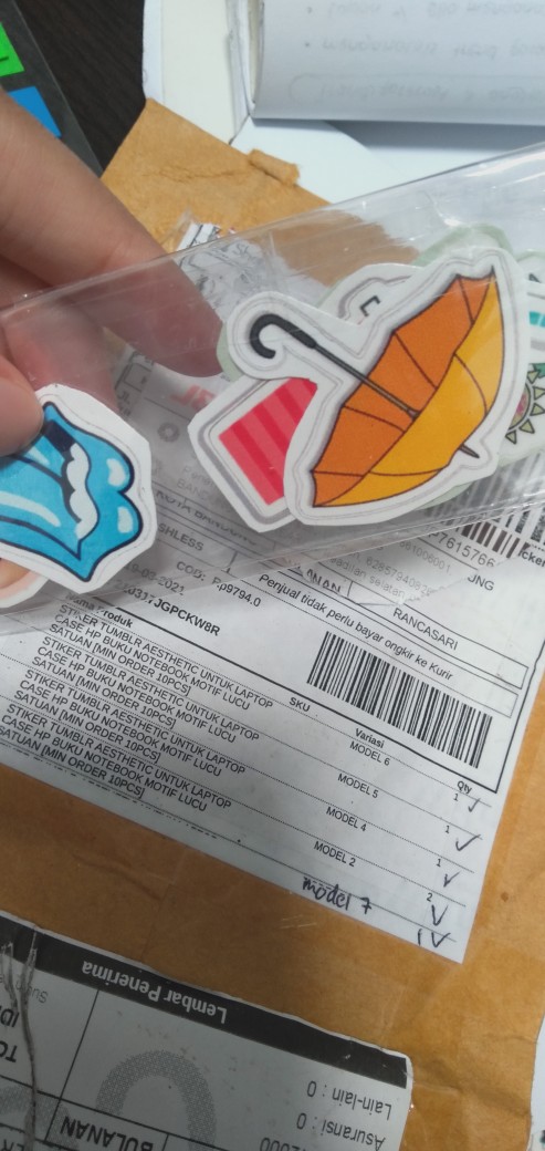 Stiker Tumblr Aesthetic Untuk Laptop Case Hp Buku Notebook Motif Lucu Satuan [min Order 10pcs]