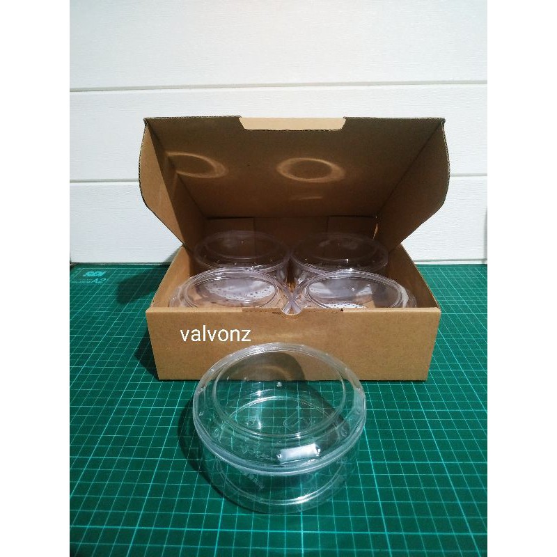 

kardus kotak hampers toples 250gr hardtop Nuai kue kering muat 4 -vz2323