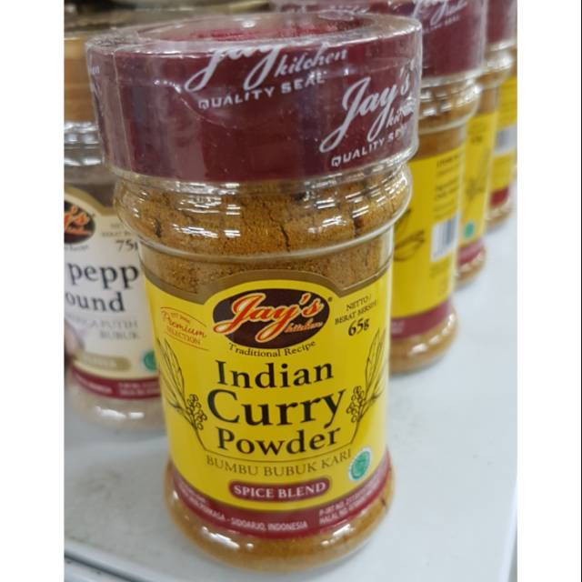 

Jay's Indian Curry Powder / Bumbu Bubuk Kari 65gr