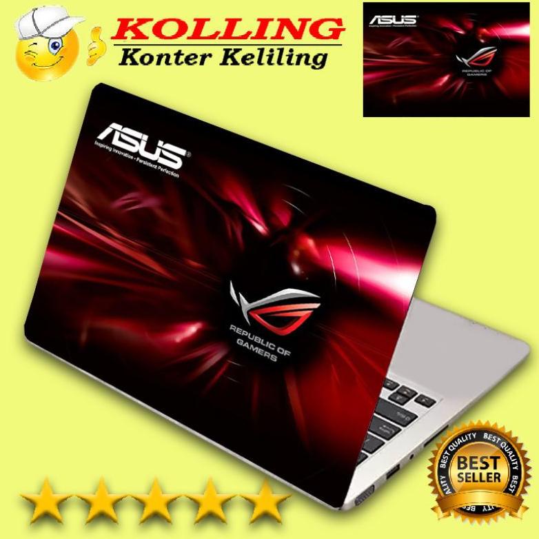 Garskin Laptop Logo Art Asus Rog Skin Laptop Stiker Laptop