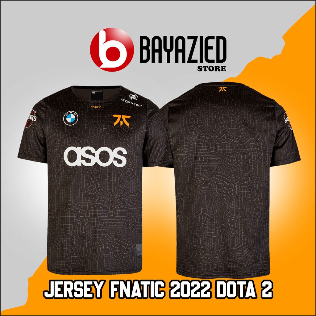 FNATIC 2022 JERSEY KIT DOTA 2 TERBARU