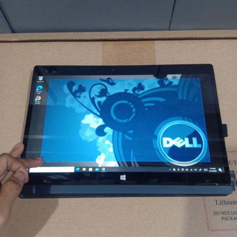 Laptop 2 in 1 TABLET TOUCHSCREEN Dell LATITUDE 7275 Intel Core M5 6Y57 Ram 8GB/SSD 256GB FHD KEYBOARD BACKLIGHT WINDOWS 10