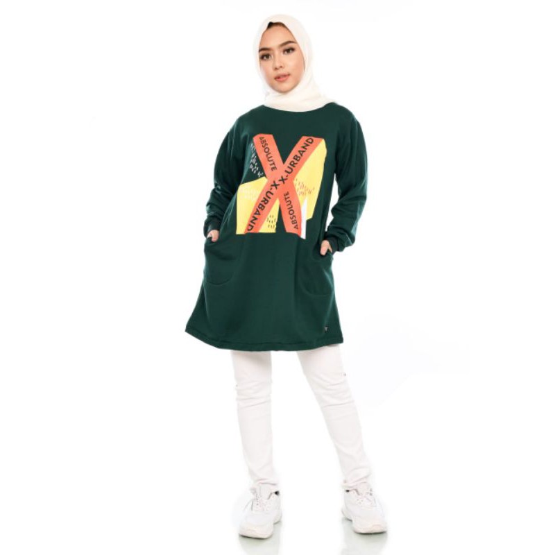 X-Urband Sweater Wanita Delicia Tunik / Sweater Tunik Wanita A123