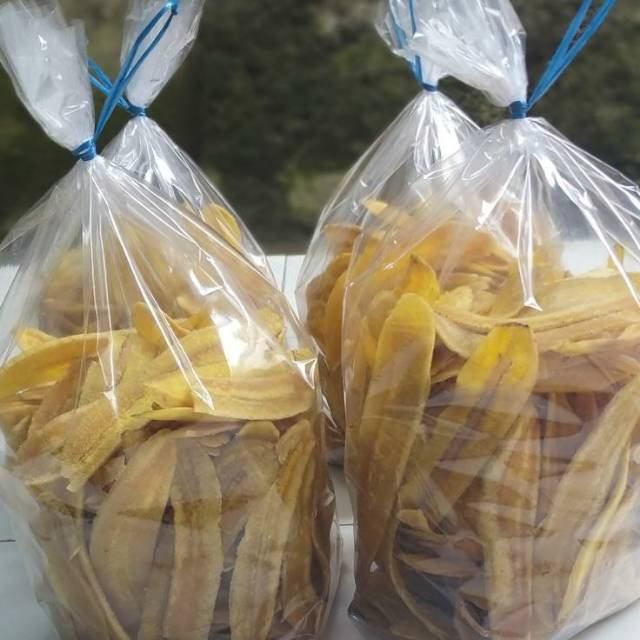 

KERIPIK PISANG ASIN GURIH RENYAH 200gram