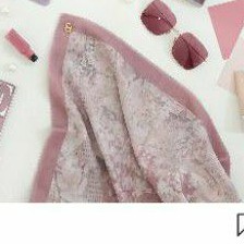 READY NEW Buttonscarves New York Collector's Blush