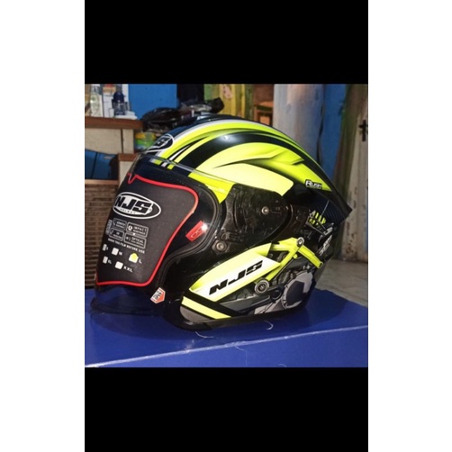 NJS Kairoz DV Rush HITAM - KUNING Fluo