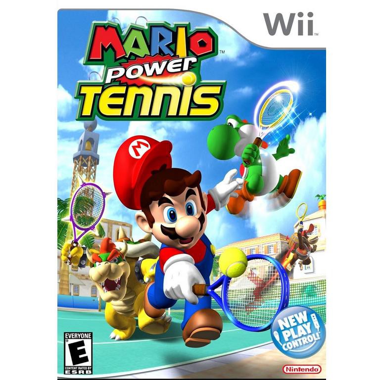 mario power tennis wii