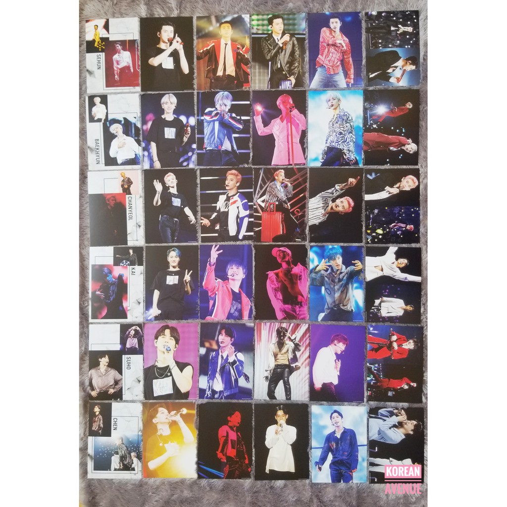 [Official] EXO - Exploration Japan DVD Limited Edition Postcard - Photocard Album