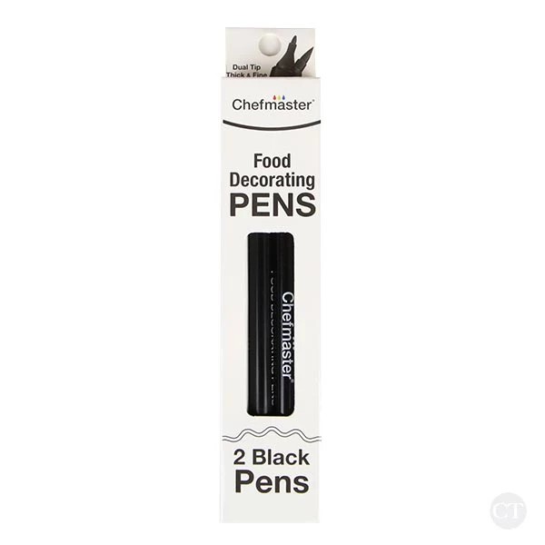 

Chefmaster Edible Pen Black Spidol Warna Hiasan Kue