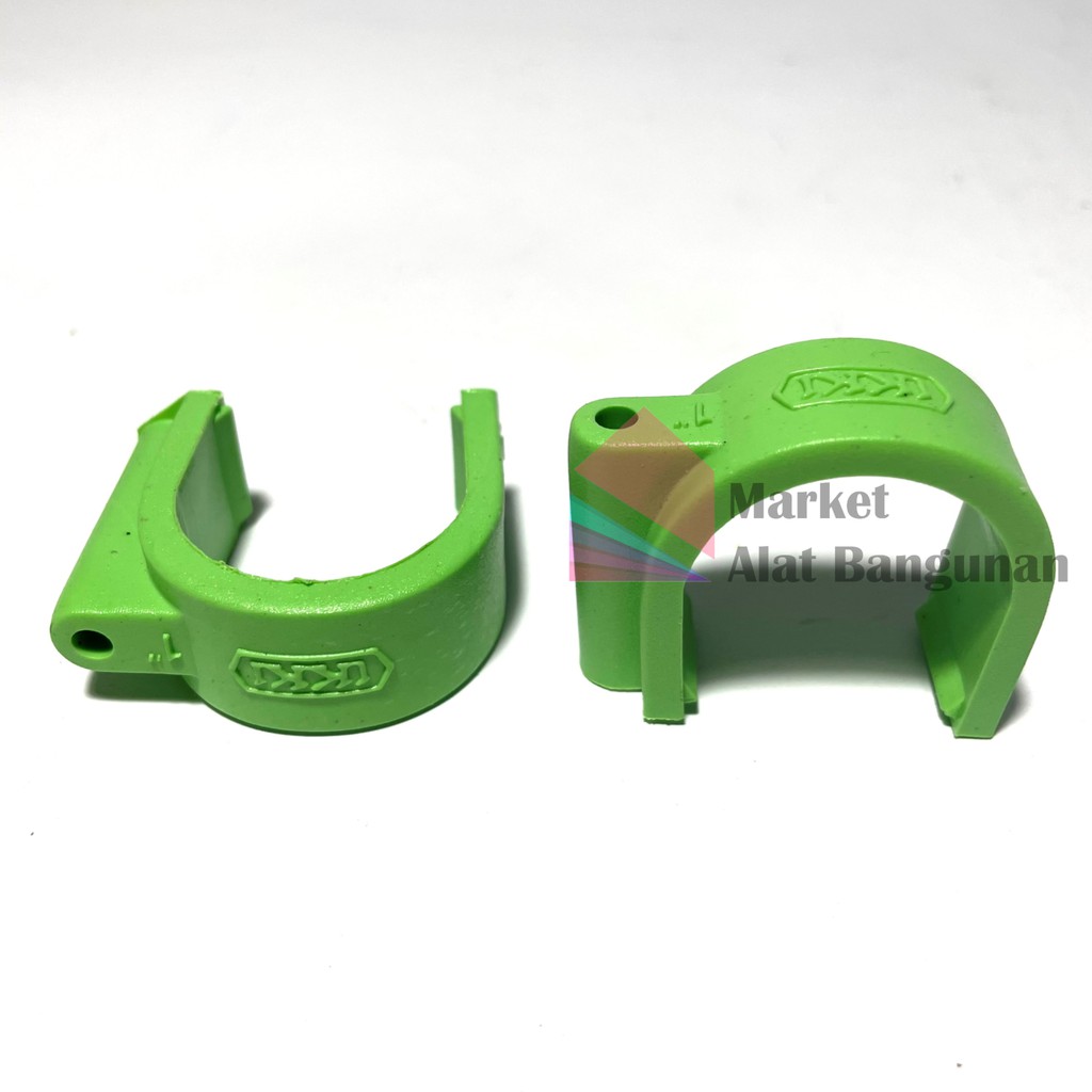 Klem Pipa PVC 1“ / Klem Pipa Air Plastik 1 Inci / Clamp Pvc 1 Inch