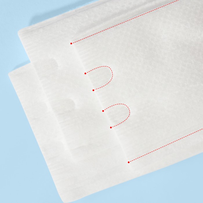 Glam Fix Cotton Pad Kapas Isi 50pcs | Glamfix - 1 Pcs ORIGINAL