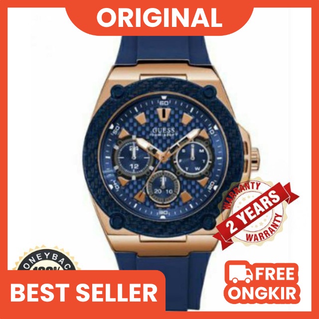 Guess Original W1049G2 Chronograph Jam Tangan Pria
