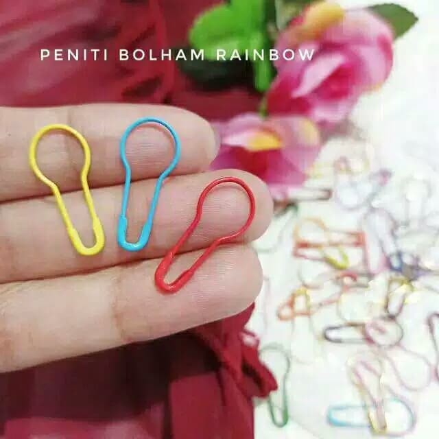 PENITI HIJAB JILBAB MODEL BOHLAM  - PENITI LABU IMPORT 75pcs