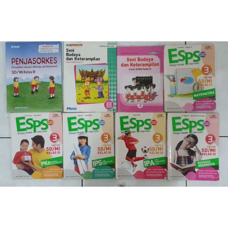 Buku tematik second kls 3 ESPS KTSP 2006
