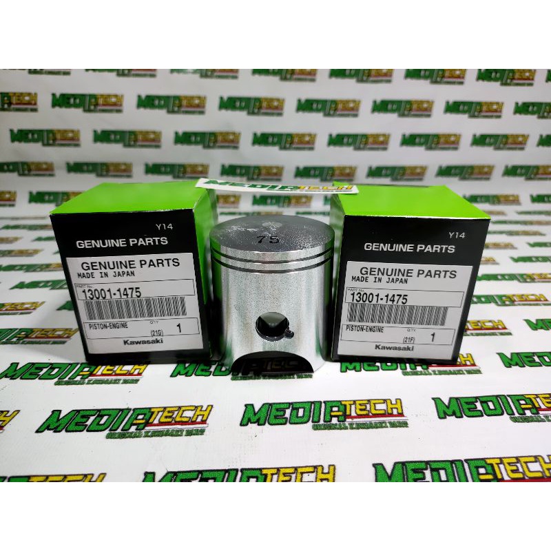 piston kode B75 ninja 150 rr ninja 150 r original kawasaki seher ninja r ninja rr kode B75 original 