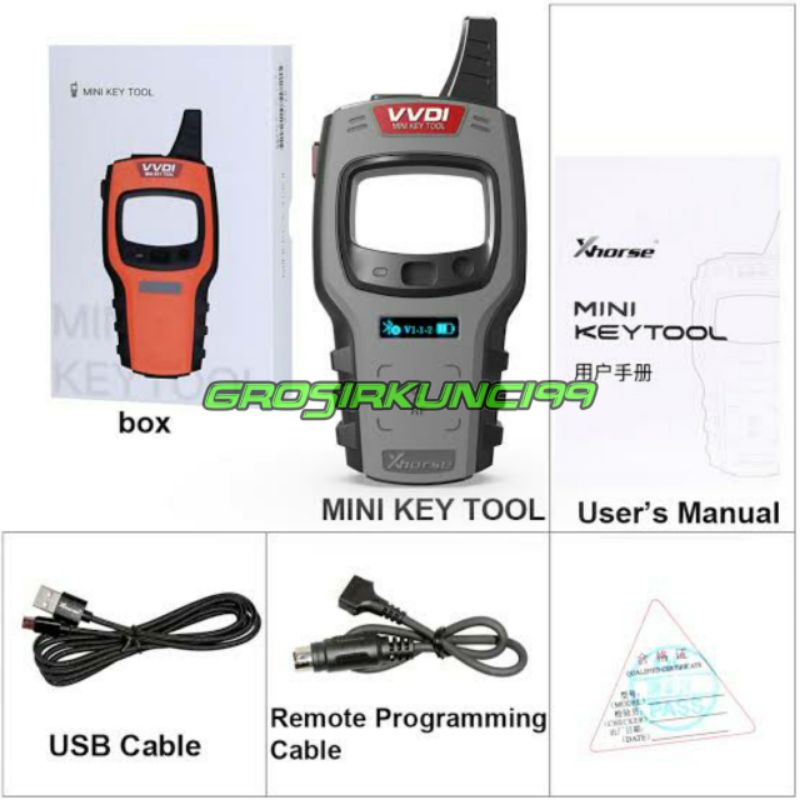 VVDI MINI . VVDI MINI XHORSE . ALAT PROGRAM UNLOCK REMOT . ALAT PROGRAM KUNCI VESPA / ALAT DUPLIKAT REMOT DAN CIPS MOBIL