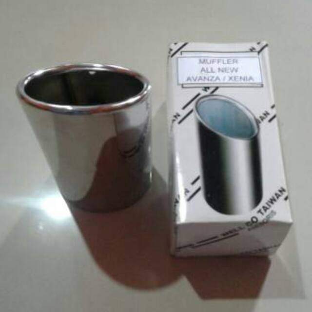 Buntut Knalpot Muffler Mobil All New Avanza Xenia Stainless Anti Karat