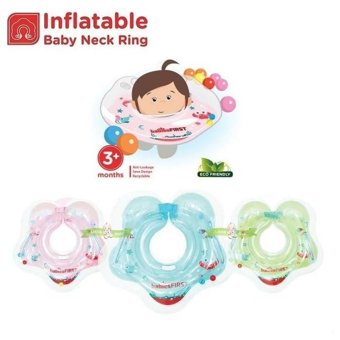 SWIM62 BABIESFIRST BAN LEHER INFATABLE BABY NECK RING BF301