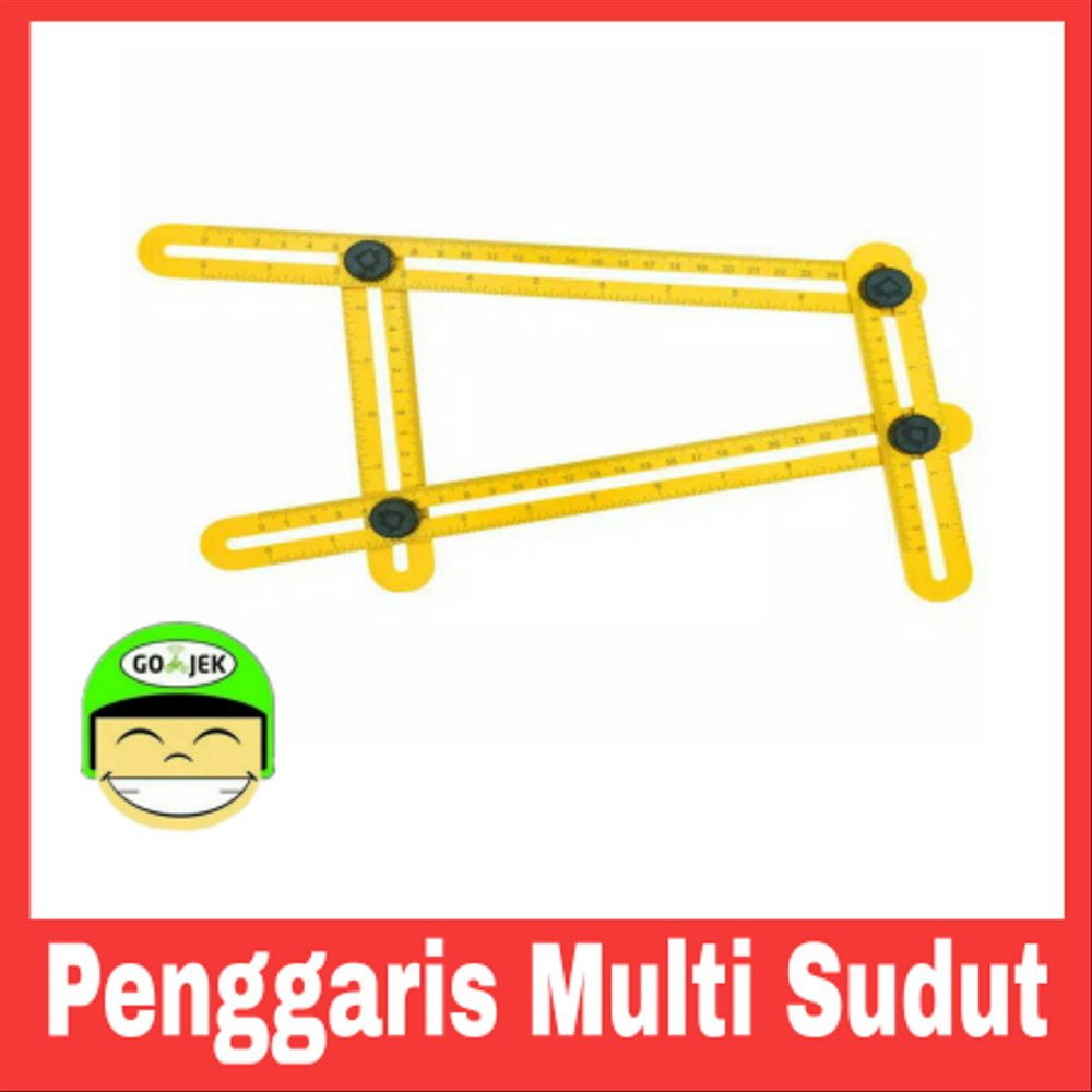 

Dijual Alat Ukur Penggaris Multi Sudut Siku 4 Sisi Terlaris