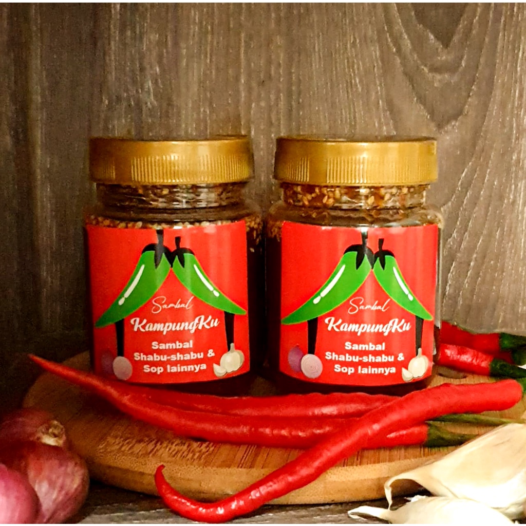 

Sambal Shabu shabu / Sambal KampungKu ( Sambal 100%suki shabu-shabu tenda paramount)