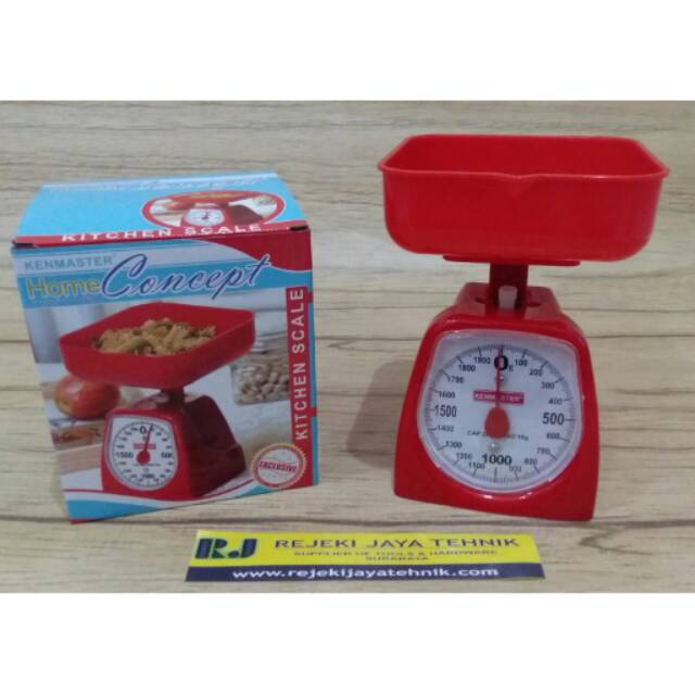 Timbangan Dapur Kue Manual Kitchen Scale Kenmaster 2kg Shopee Indonesia