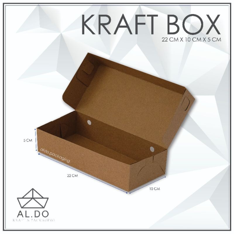 

KARTON KRAFT UKURAN 22 X 10 X 5 (NO PE)