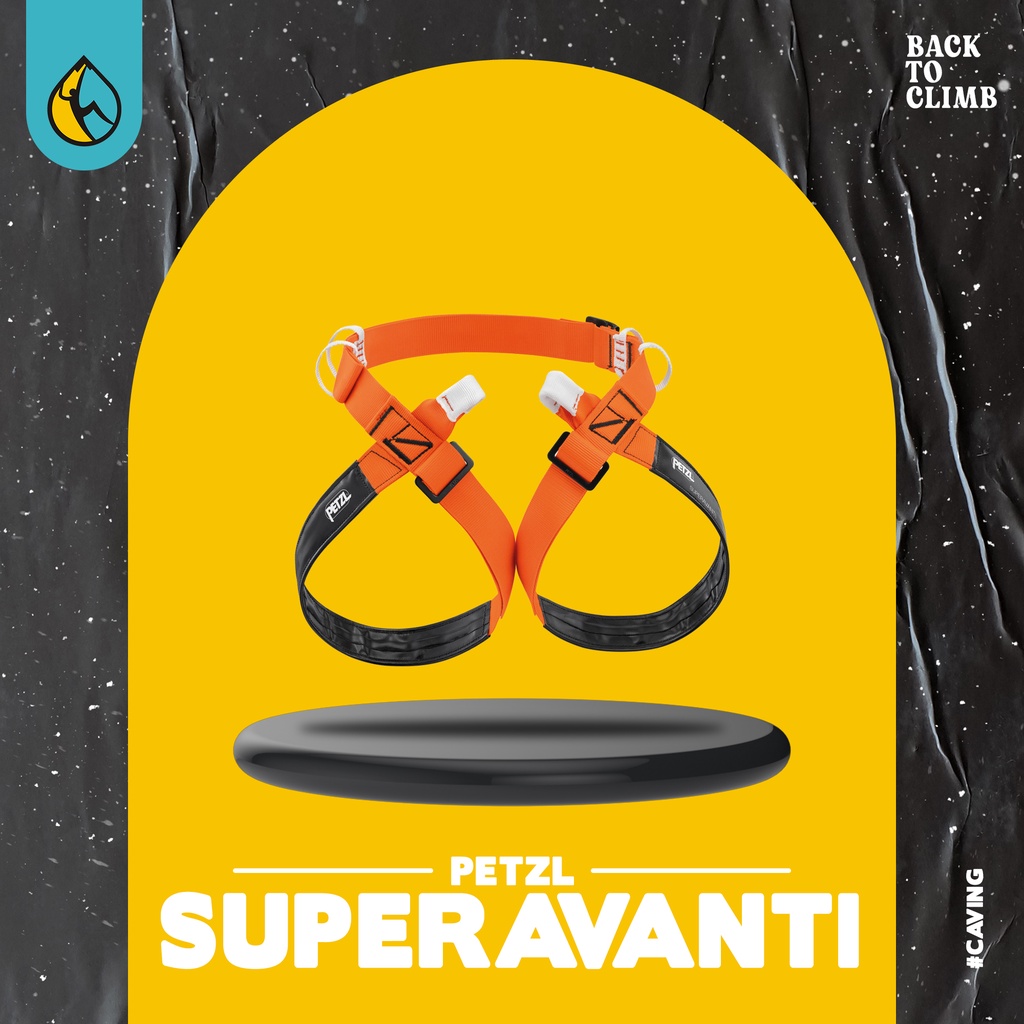 Petzl Superavanti caving harness murah Safety