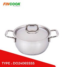 FINCOOK Panci Stainless Steel Dutch Oven 24Cm DO 2406SSSS