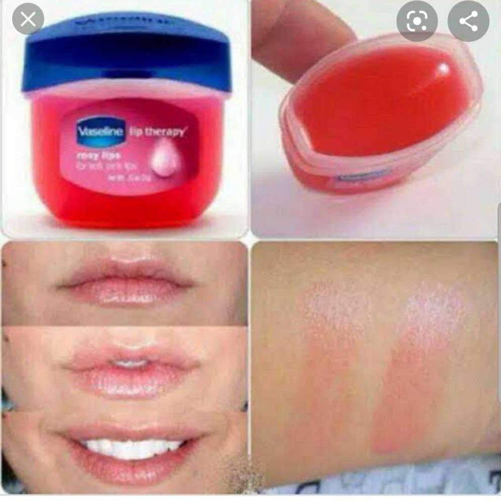 Vaseline Lip Therapy / Lip Balm Rosy Lips &amp; Original 7 Gr ( 25 Oz )