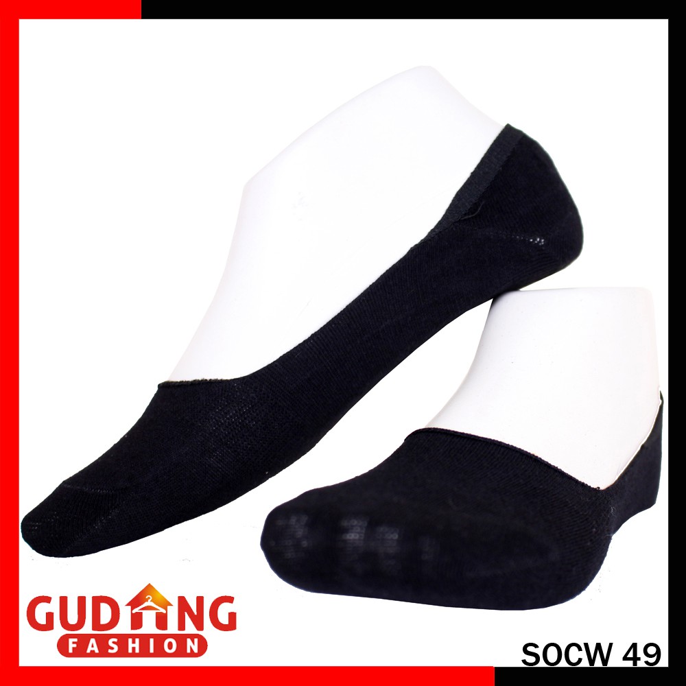 Kaos Kaki Pendek Wanita Tapak / Invisible Sock dan Semata Kaki / Ankle - Katun (COMB)