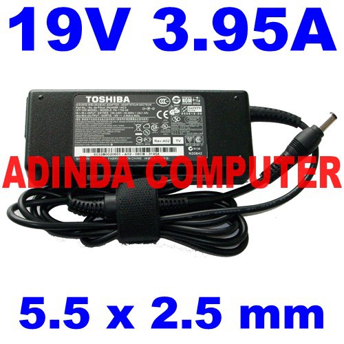 Adaptor Charger Toshiba M60 M65 U300 U305 A8 M300 U400 M800 ORI